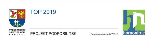 TOP 2019 - Podujatie sa koná s finančnou podporou TSK TOP 2019 - Podujatie sa koná s finančnou podporou TSK