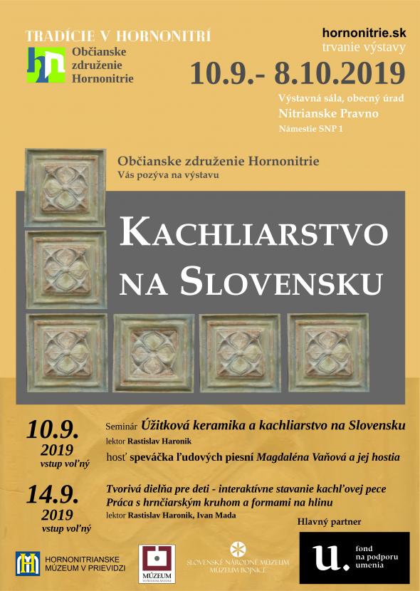 Výstava Kachliarstvo na Slovensku Výstava Kachliarstvo na Slovensku