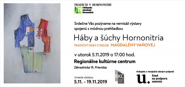 Výstava Háby a šúchy Hornonitria Výstava Háby a šúchy Hornonitria